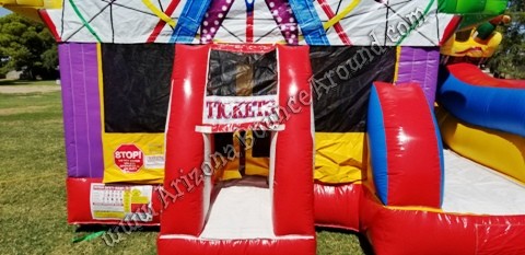Carnival Themed Bounce House Rental Phoenix Arizona